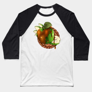 Granny Smith Caramel Apple Pie Baseball T-Shirt